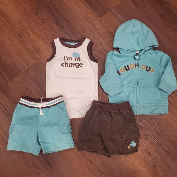 Gymboree Boys Rhino set - size 6-12mths - Picture 1 of 6